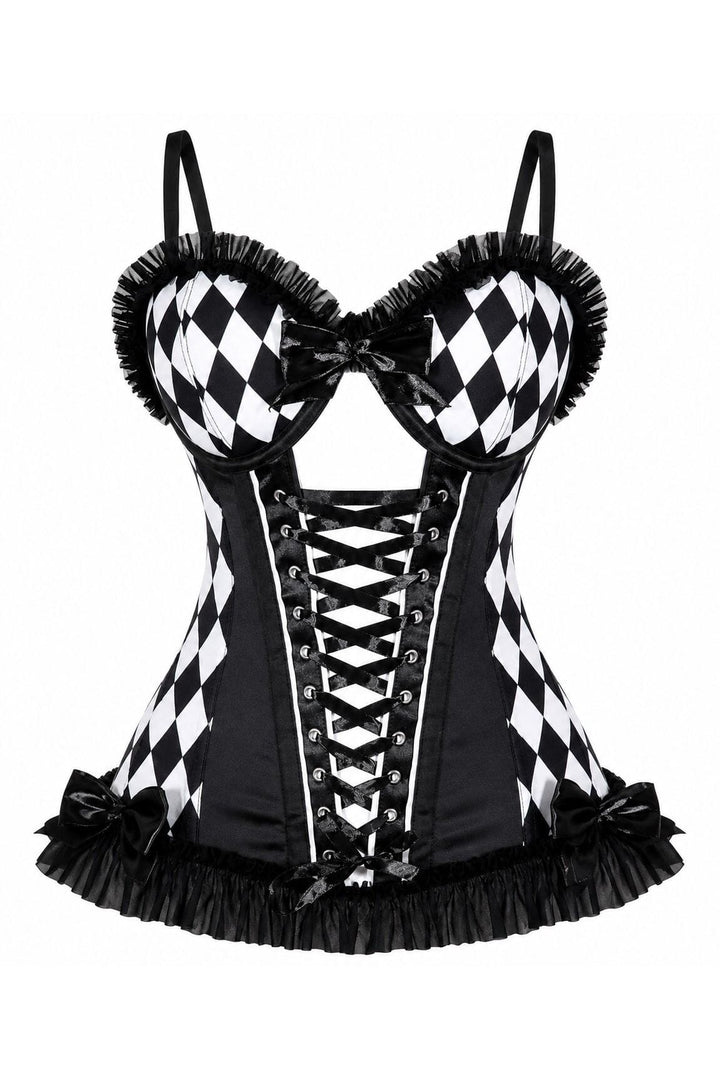 Lavish Circus Harlequin Corset