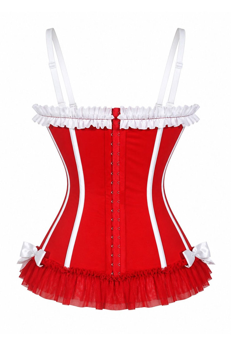 Lavish Heartbreaker Nurse Corset Bustier with Underwire Cups