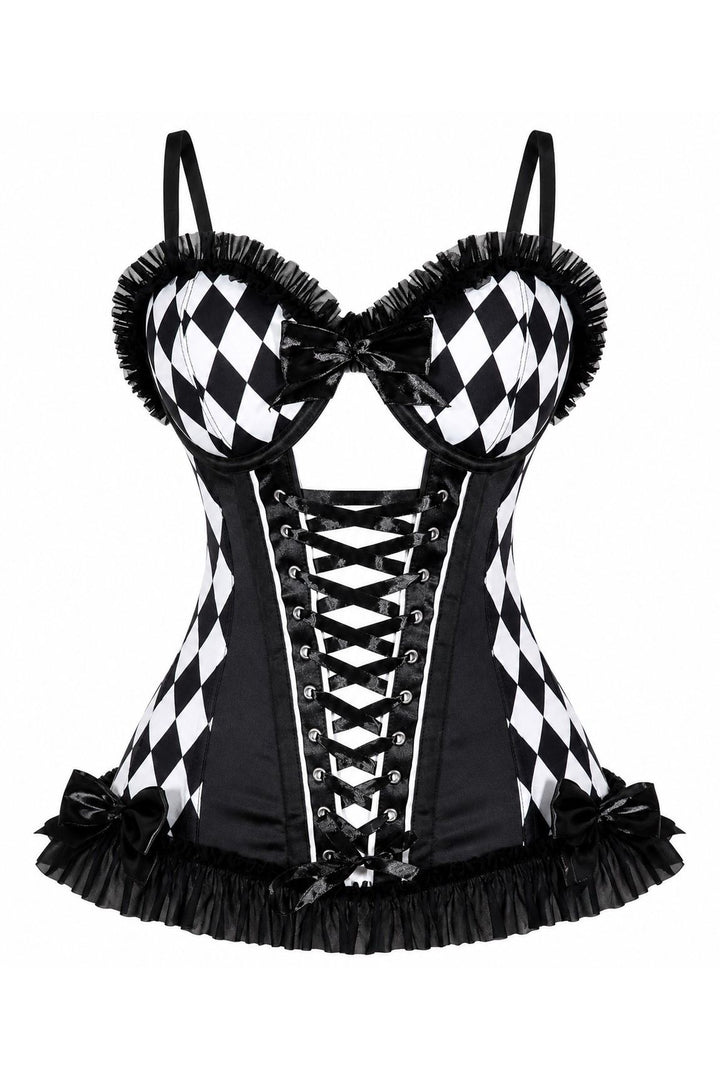 Lavish Late for Wonderland Corset Bustier