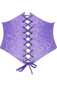 Daisy Corsets Lavish Lavender Brocade Corset Belt Cincher in Purple  from SexyShoes.com