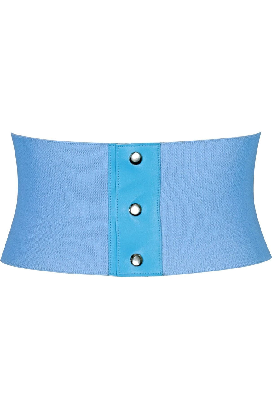 Daisy Corsets Lavish Lt Blue Brocade Corset Belt Cincher in Blue 