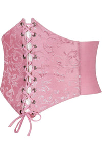 Daisy Corsets Lavish Lt Pink Brocade Corset Belt Cincher in Pink 