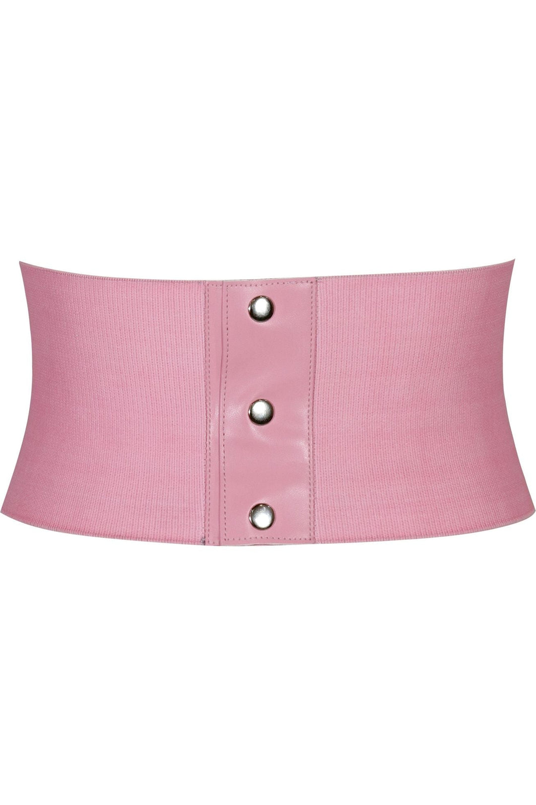 Lavish Lt Pink Brocade Corset Belt Cincher
