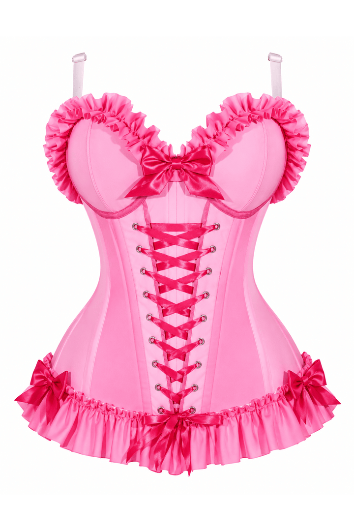 Lavish Princess in Pink Bustier Corset