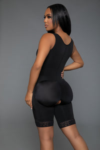 BeWicked Little Secret Butt Lifting Tummy Control Bodyshaper Shorts in black 