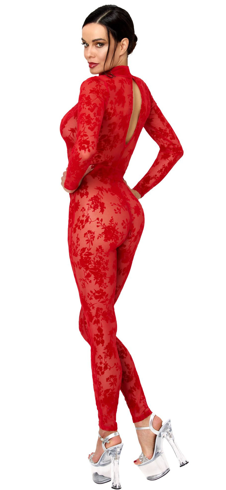 Lovebite Plunging V Catsuit
