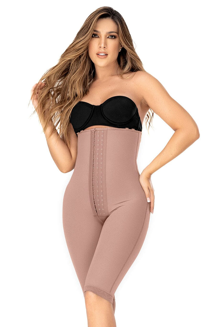 Low Back Knee Length Shapewear-Mid Thighs + Shorts-SEXYSHOES.COM