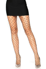 Lycra Industral Fishnet Panty Hose W/Lurex