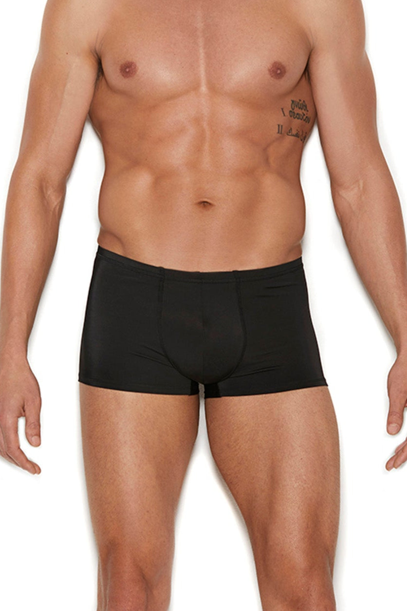 Elegant Moments MEN'S LYCRA BOXER BRIEF in Black  from SexyShoes.com