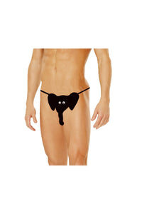 Elegant Moments MENS MR PEANUTS POUCH UNDERWEAR in Black  from SexyShoes.com