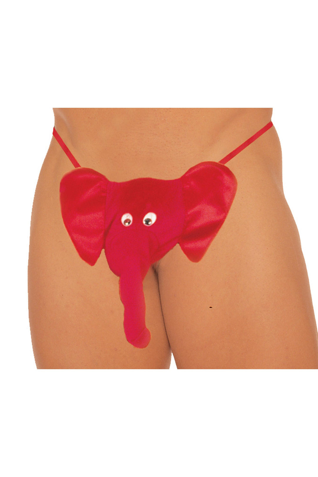 Elegant Moments MENS MR PEANUTS POUCH UNDERWEAR in Red 