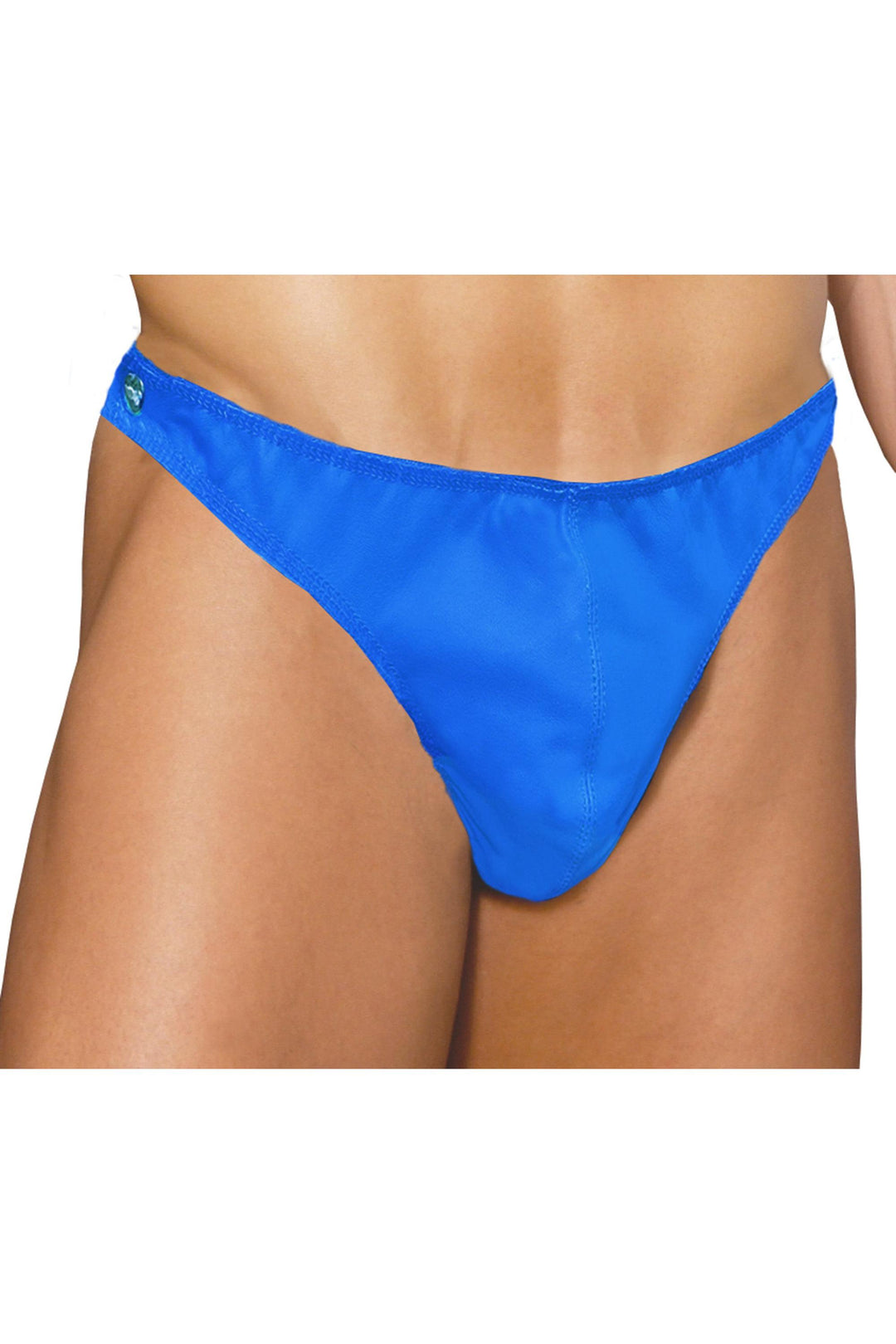 Elegant Moments MENS SIDE SNAP THONGS in Blue  from SexyShoes.com