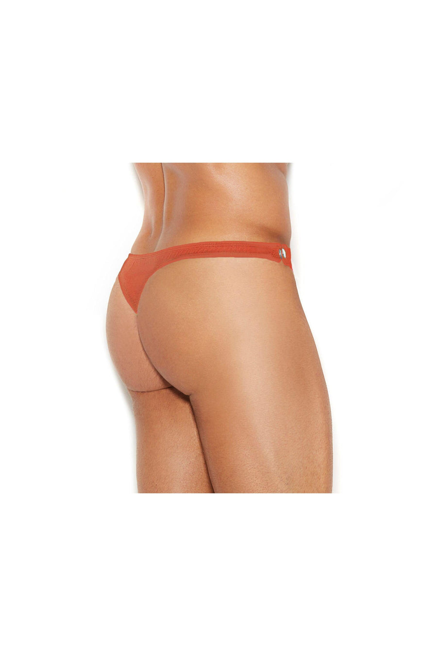 Elegant Moments MENS SIDE SNAP THONGS in Yellow 