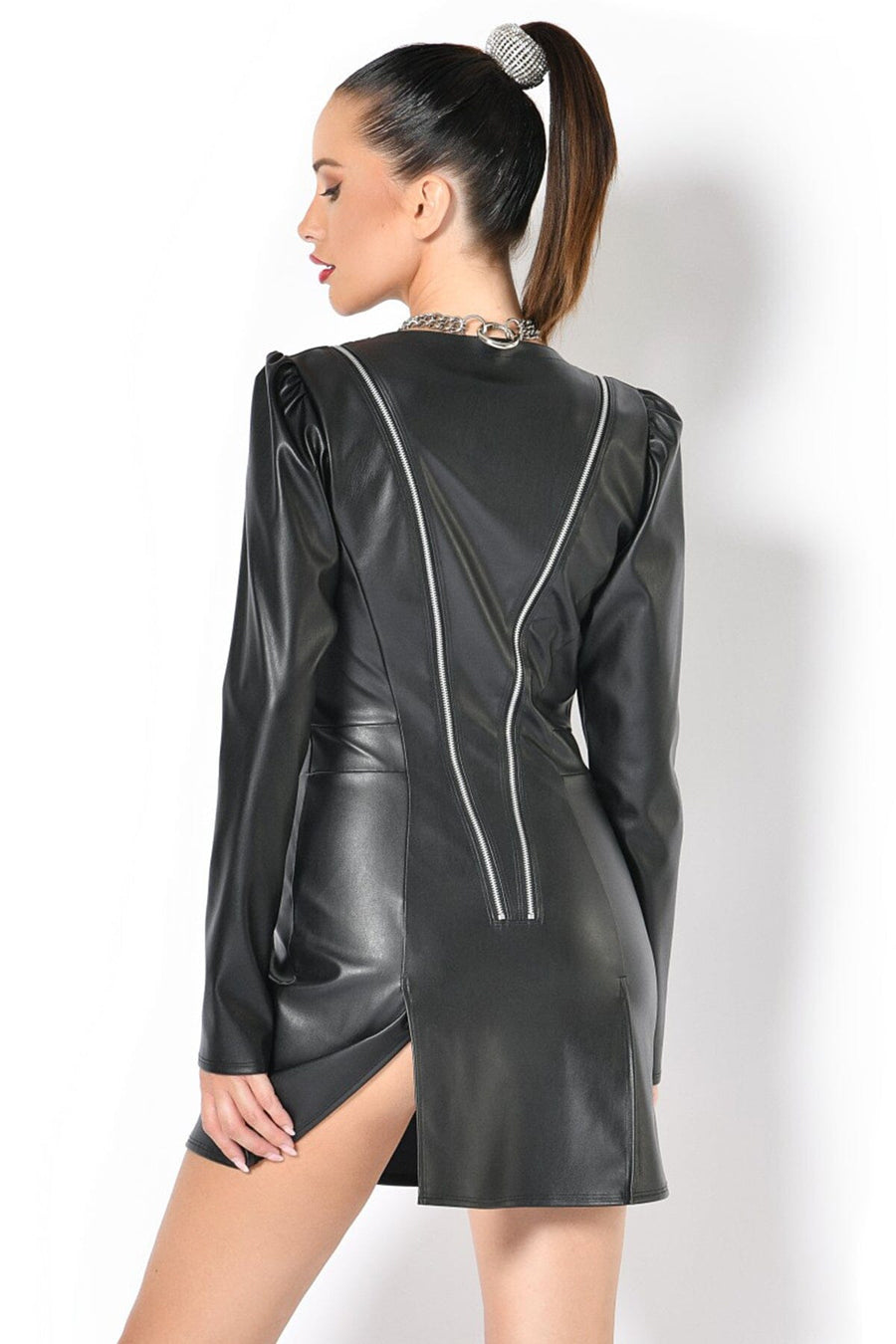 MONTMARTRE VEGAN LEATHER DRESS