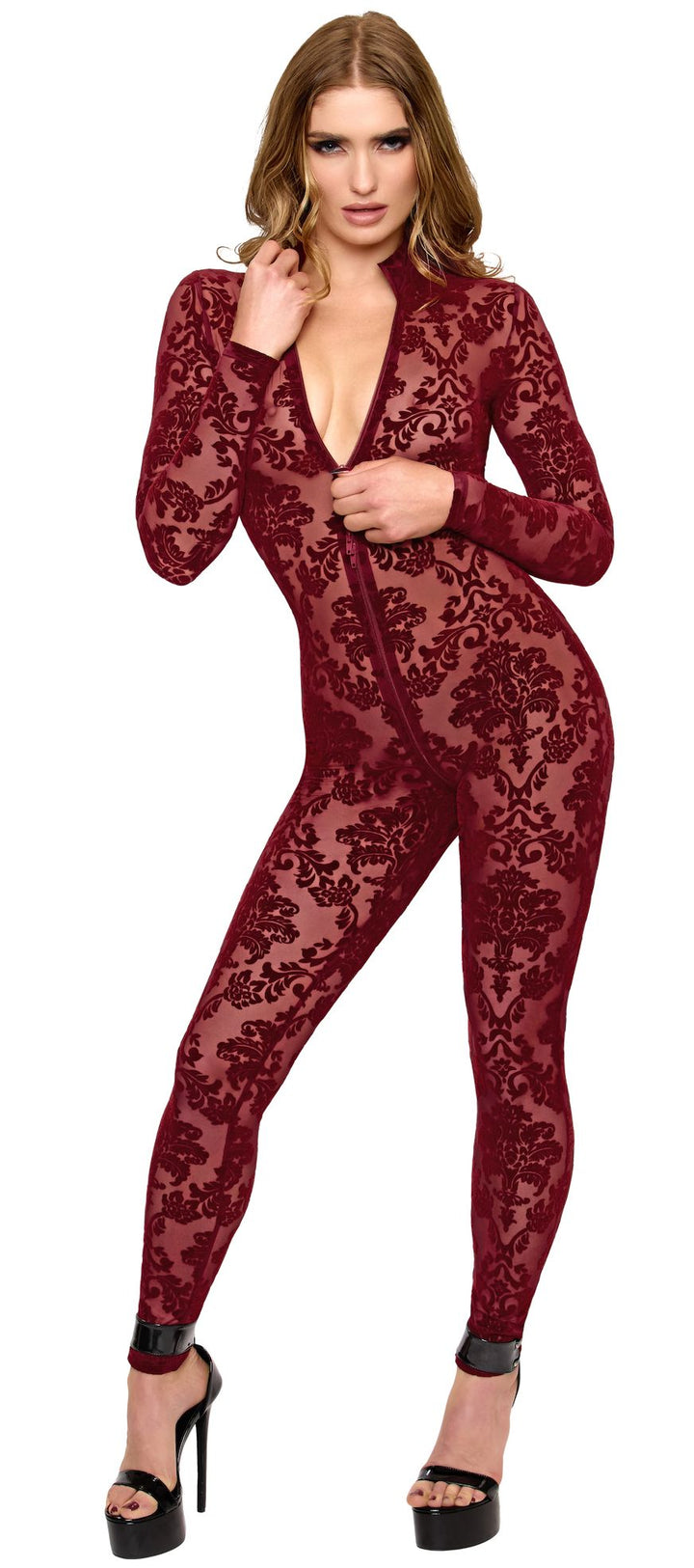 Masquerade Three-Way Zip Catsuit