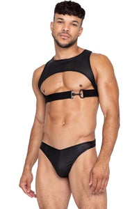 Roma Confidential Master Harness in Black  from SexyShoes.com