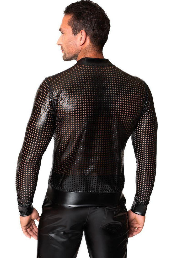 Mayhem Power Wetlook Lasercut Jacket