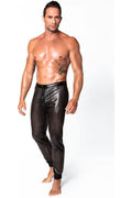 Mayhem Power Wetlook Lasercut Treggings