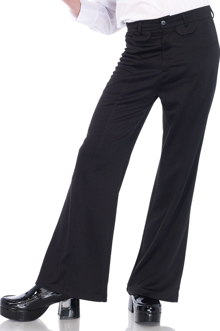Leg Avenue Men'S Bell Bottom Pants in Black 