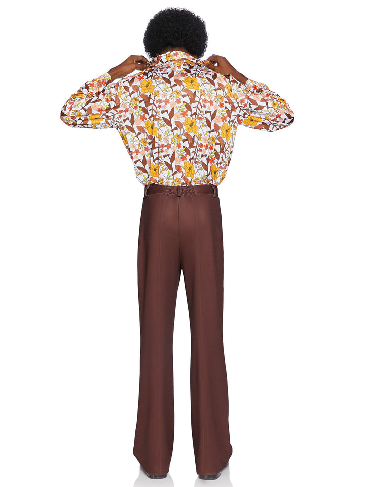 Men's 70s floral shirt