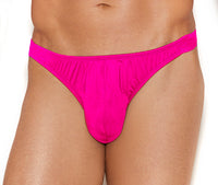 Elegant Moments Men’s Lycra Thong in Fuchsia  from SexyShoes.com