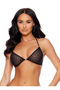Mesh W/Rings Triangle Top