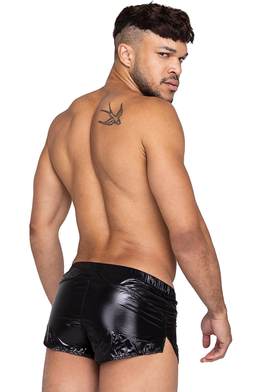 Roma Confidential Midnight Micro Sport Short in Black 