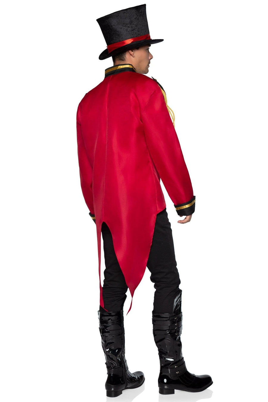 Leg Avenue Military jacket with tails in Red 