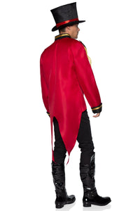 Leg Avenue Military jacket with tails in Red 