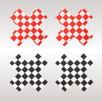 Peekaboo Pasties Off The Wall X in Black  from SexyShoes.com