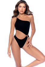 One-Piece Swimsuit with Luxe Cut-Out