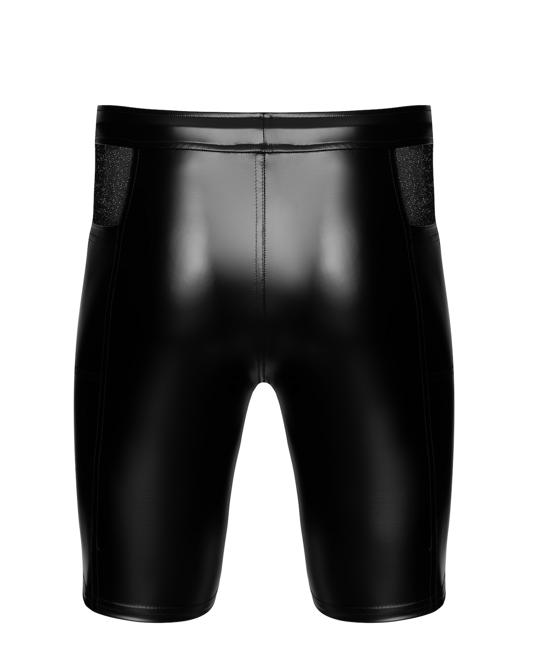 Onyx Hybrid Men's Black Biker Shorts