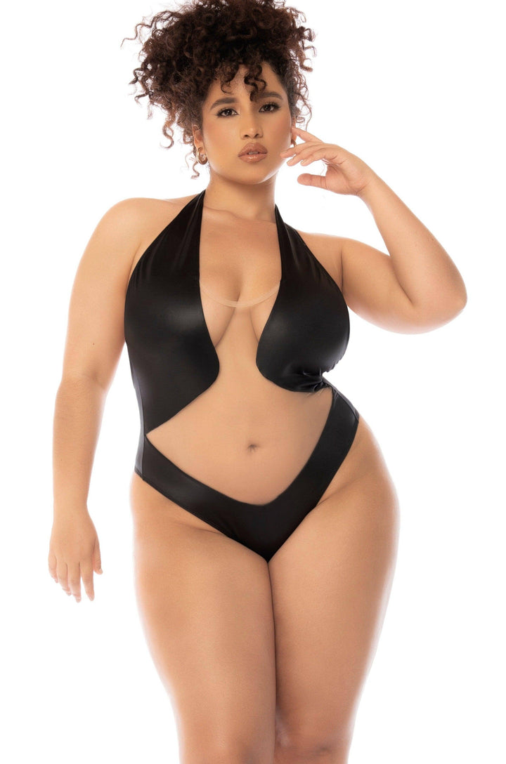 Optical Illusion Bodysuit | Plus Size - SEXYSHOES.COM