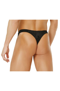 PLUS SIZE MENS VINYL THONG-Mens Bottoms-SEXYSHOES.COM