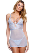 Paradise Bloom Chemise 2pc Set