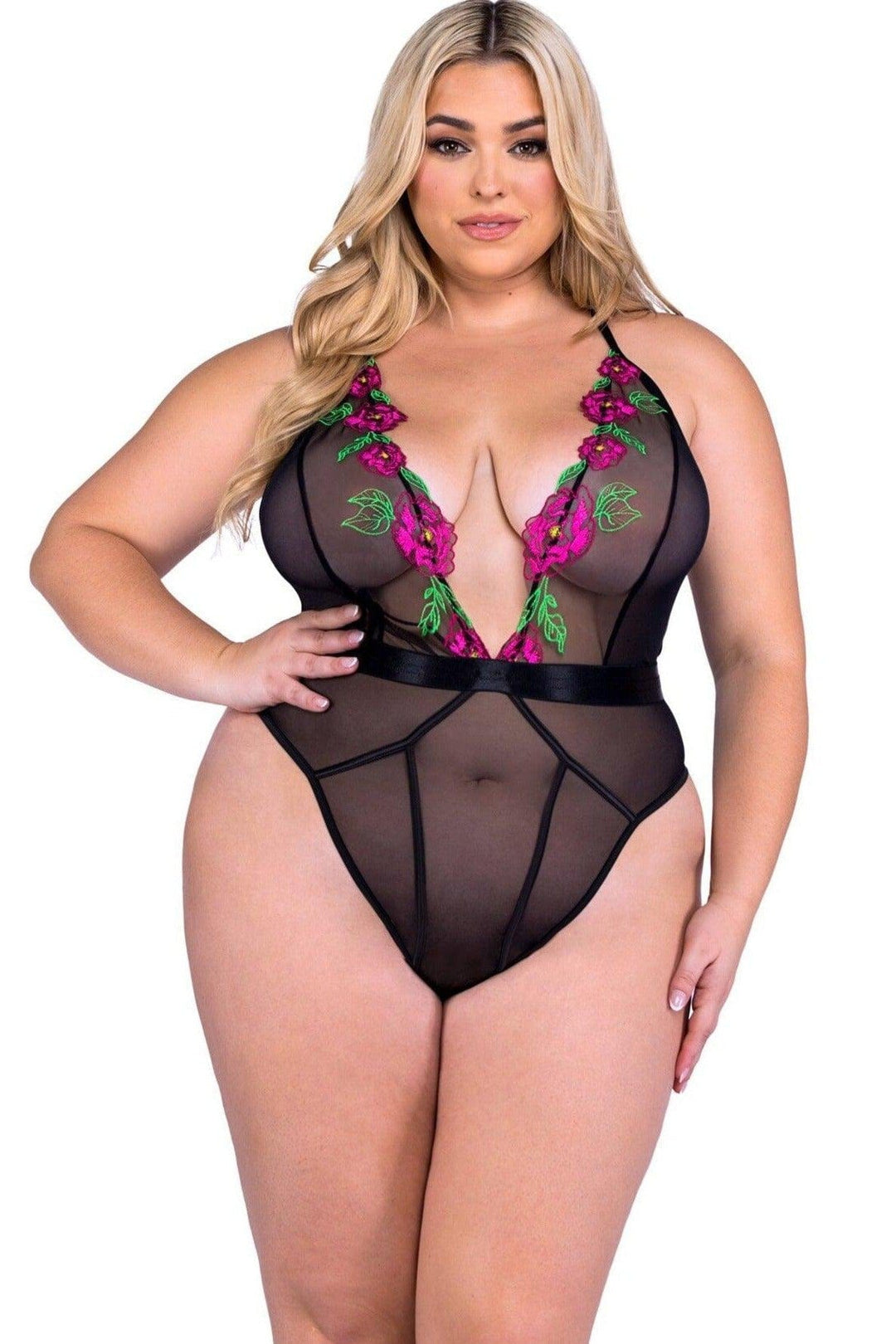 Peony Paradise Teddy - SEXYSHOES.COM