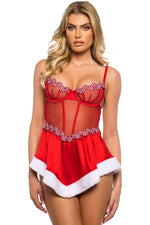 Peppermint Kiss Babydoll
