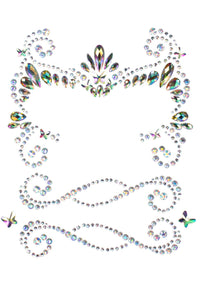 Leg Avenue Pixie Adhesive Face Jewels Sticker in Clear  from SexyShoes.com