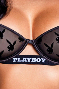 Roma Confidential Playboy Bunny Noir 2 Piece Set in Black 