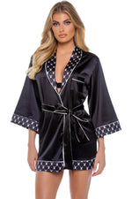 Playboy Bunny Smoke Lounge Robe