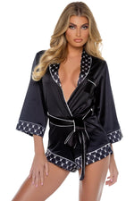 Playboy Bunny Smoke Lounge Romper