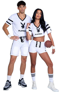 Roma Confidential Playboy Football Touchdown Hunk in White 