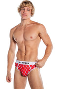 Playboy Mens Argyle Briefs