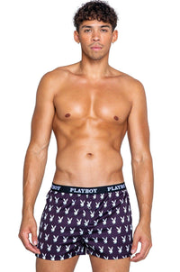 Roma Confidential Playboy Mens Champion Boxer in Black  from SexyShoes.com