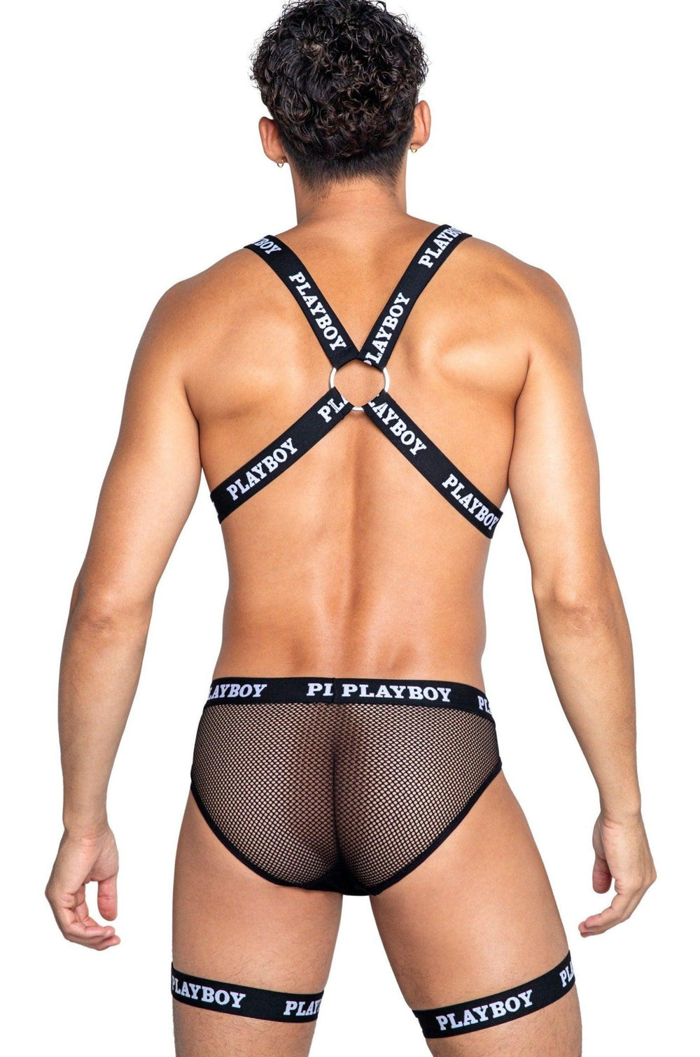 Playboy Mens Dark Room Harness - SEXYSHOES.COM