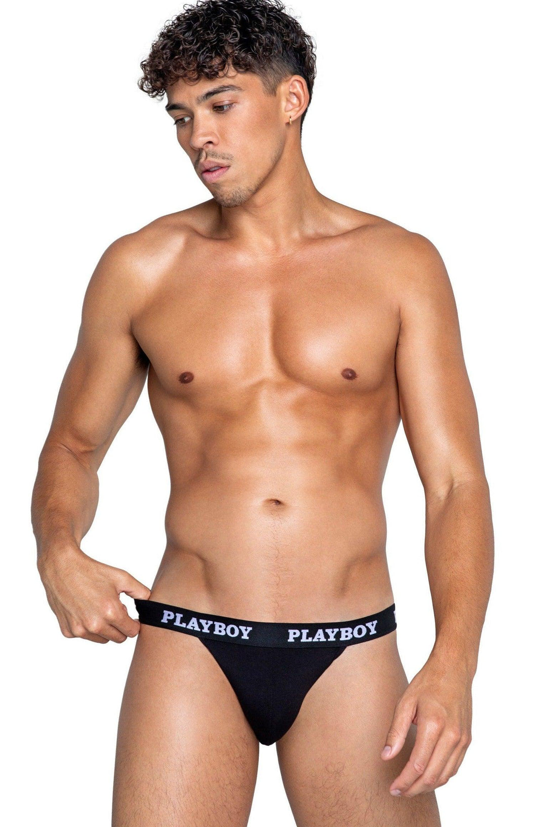 Playboy Mens Modal Gym Jockstrap - SEXYSHOES.COM
