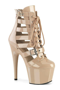 Pleaser  ADORE-1013MST Ankle Boot in Blush Patent from SexyShoes.com