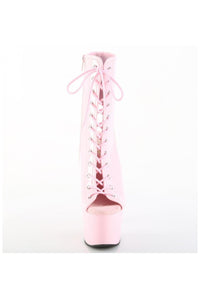 Pleaser  ADORE-1016 Ankle Boot in Pink Patent