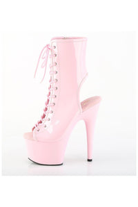 Pleaser  ADORE-1016 Ankle Boot in Pink Patent