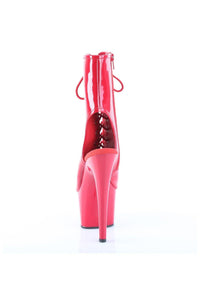 Pleaser  ADORE-1016 Ankle Boot in Red Patent